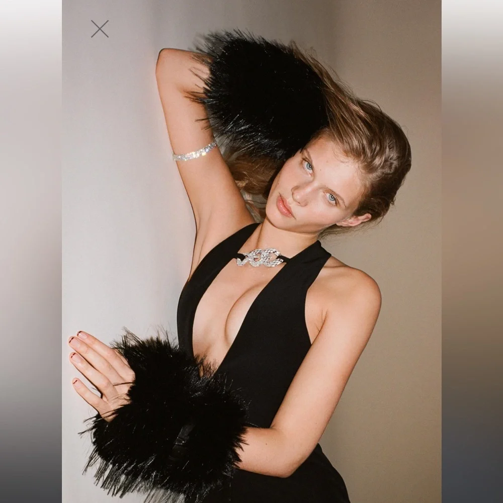 Zara Bejeweled Dress - Picture 3 of 10